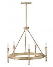 Hinkley 3675CPG - Medium Single Tier Chandelier