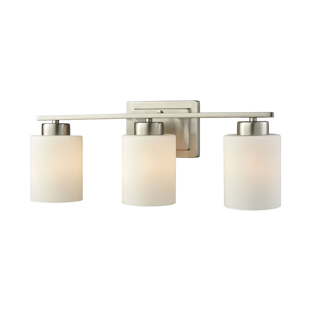 Thomas - Summit Place 21'' Wide 3-Light Vanity Light - Brushed Nickel