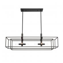 ELK Home 66286/8 - Kinsley 38'' Wide 8-Light Linear Chandelier - Oil Rubbed Bronze