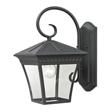  8411EW/65 - Thomas - Ridgewood 15'' High 1-Light Outdoor Sconce - Matte Textured Black