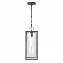 ELK Home 90013/1 - Augusta 19'' High 1-Light Outdoor Hanging Light - Matte Black