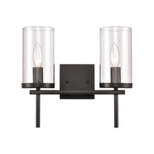  CN290216 - Thomas - Oakland 13.5'' Wide 2-Light Vanity Light - Black