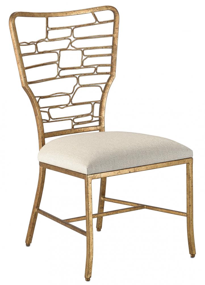 Vinton Gold Chair, Appeal Sand