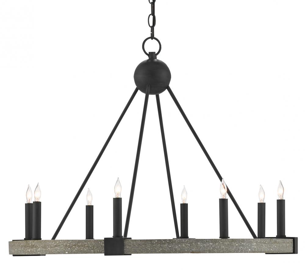 Burgos Black Chandelier