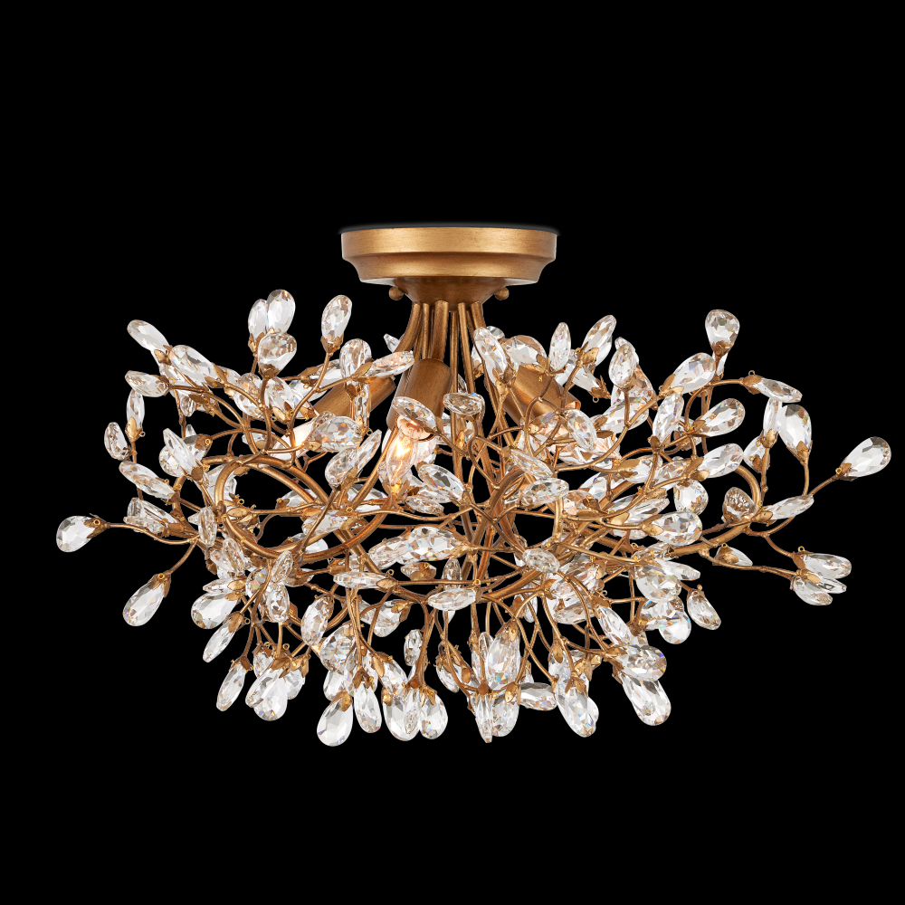 Crystal Bud Semi-Flush Mount