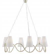 Currey 9000-0526 - Kadir Silver Chandelier